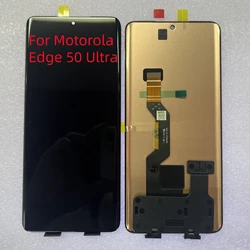 Original AMOLED For Motorola Edge 50 Ultra Lcd Display Touch Panel Screen Digitizer Assembly For Moto Edge50 Ultra Replacement