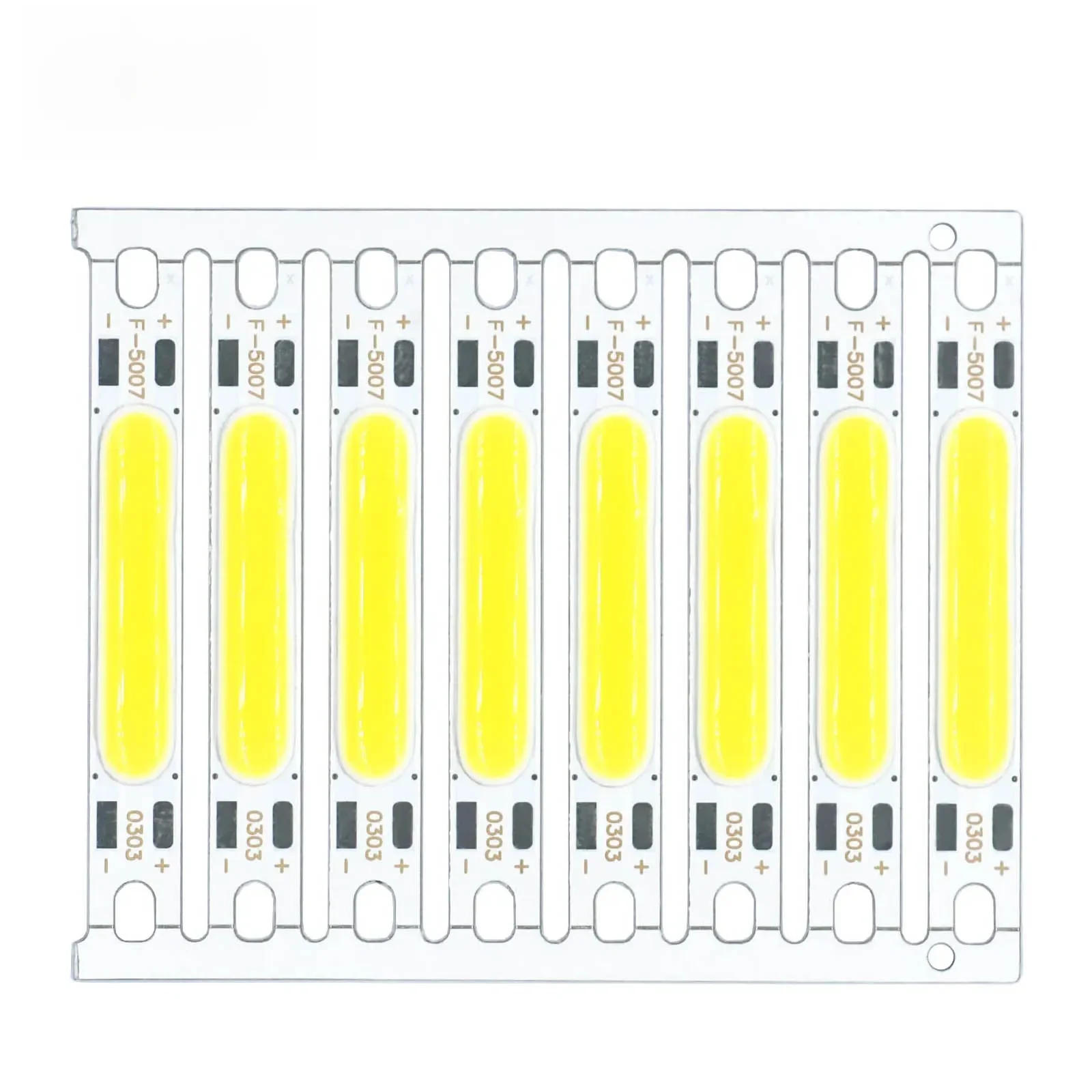 AliExpress DT&ZM 8pcs High brightness LED COB Light Chip Lamp beads 3W 5W DC 12V For LED Car Lights Bicycle FlashLight Wall Lamps lights Tube DIY