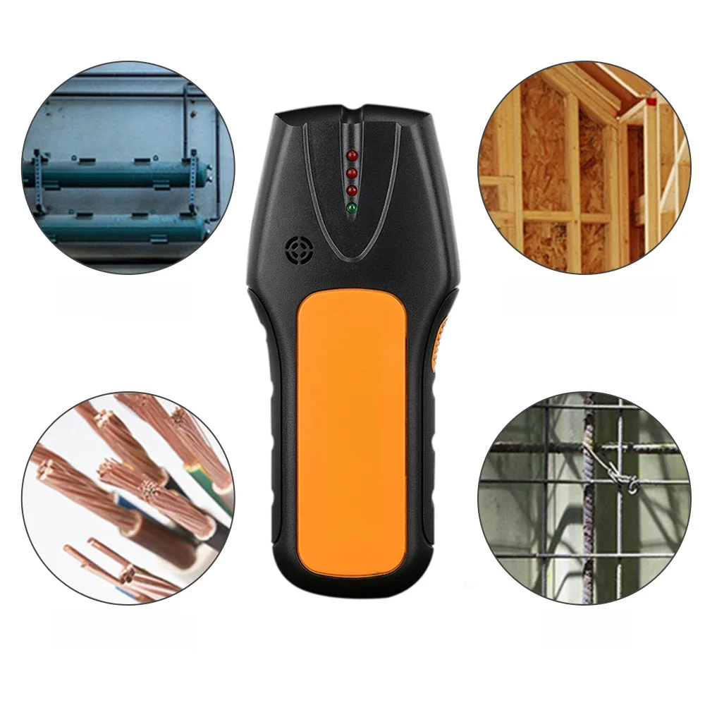 Détecteur de métaux mural, Scanner mural, goujons électriques en métal et bois, détecteur de fils sous tension AC, Instrument de détection électrique