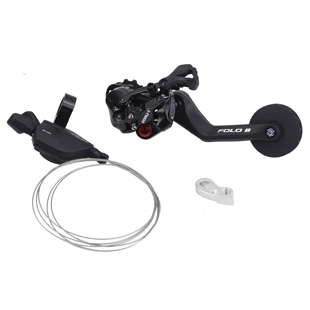 

LTWOO Rear Chain Tensioner Derailleur 5 to 9 Speed Compatible for Brompton Pikes Folding 3sixty Bikes Upgrade External Wheels