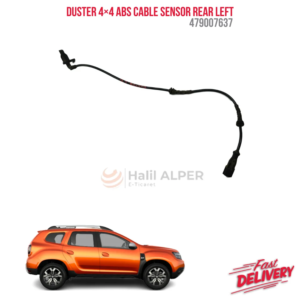 

FOR DUSTER 4 × 4 ABS CABLE SENSOR REAR LEFT 479007637 REASONABLE PRICE DURABLE SATISFACTION HIGH QUALITY CAR PARTS