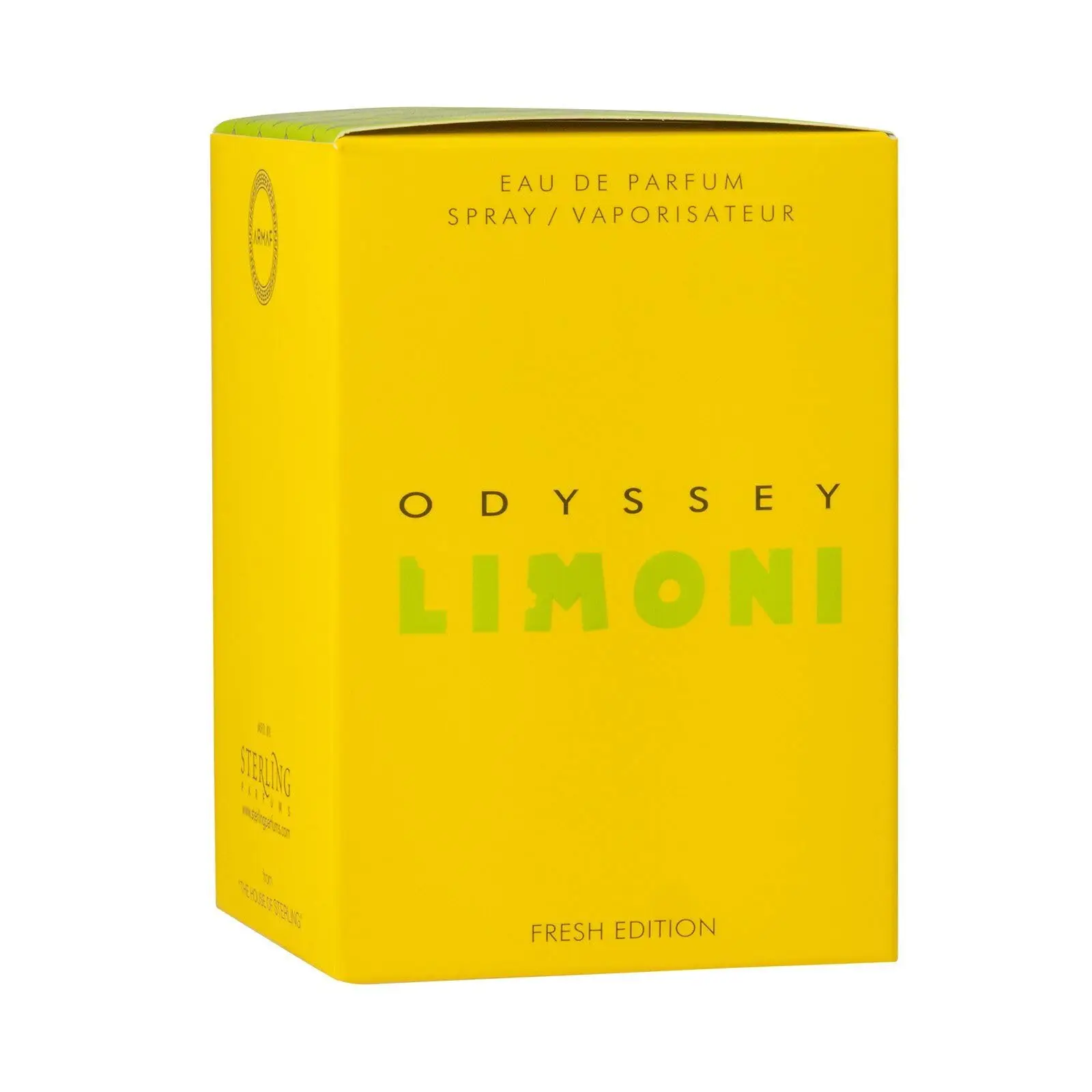 Armaf Odyssey Limoni Fresh Unisex Eau De Parfum Spray, 3.4 Oz