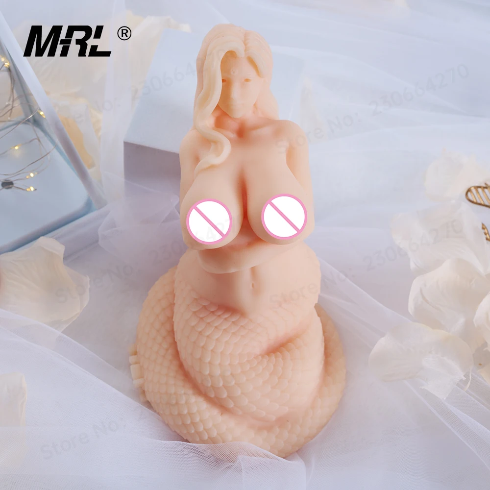 MRL [Аниме-серия] 1,0 змеиная девушка, силиконовая секс-кукла, плотная вагина, мягкая грудь, пейзаж, хвост, мужская секс-игрушка для мастурбации для взрослых