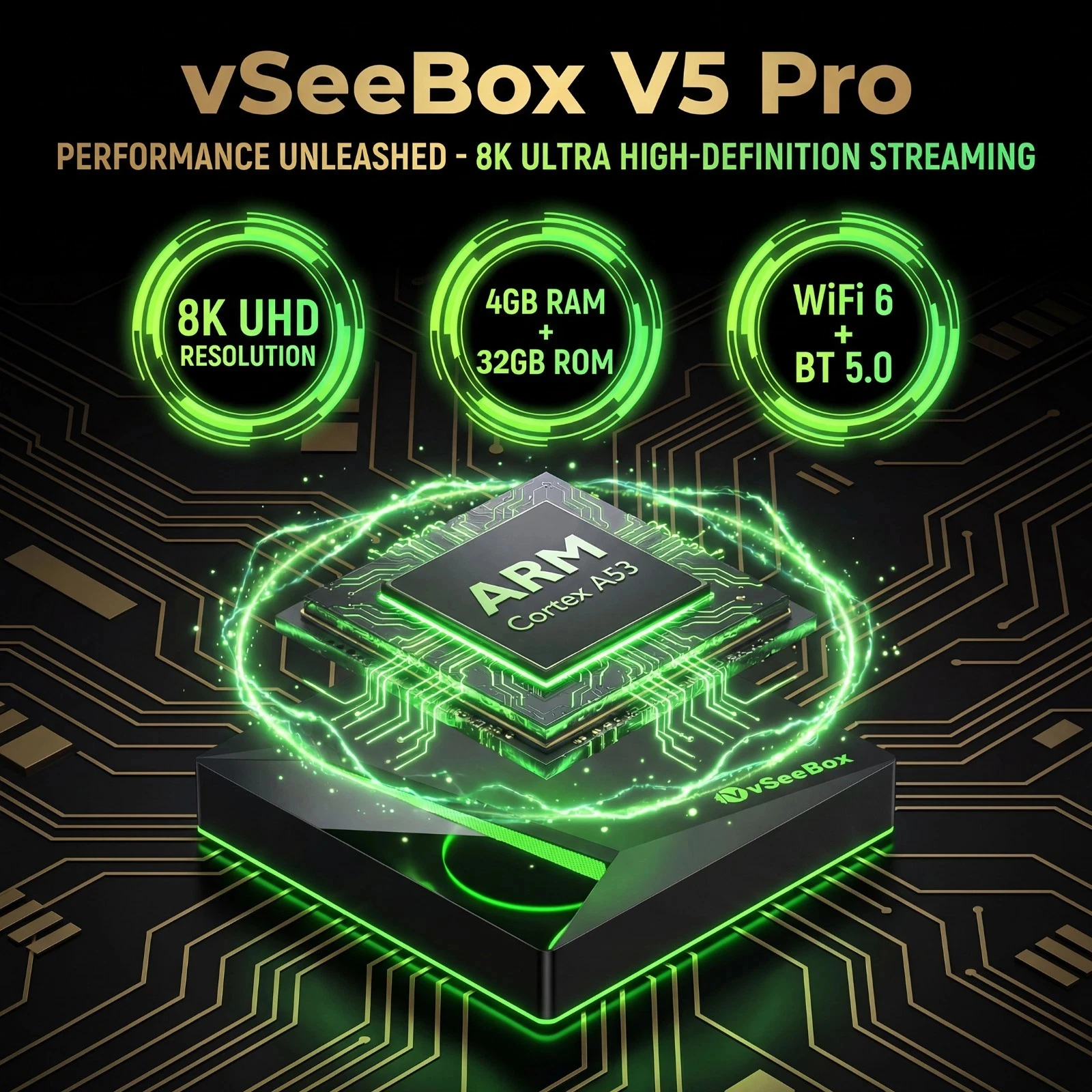 vSeeBox V5 Pro Version, Androi – обзор и цена Home Cinema Google