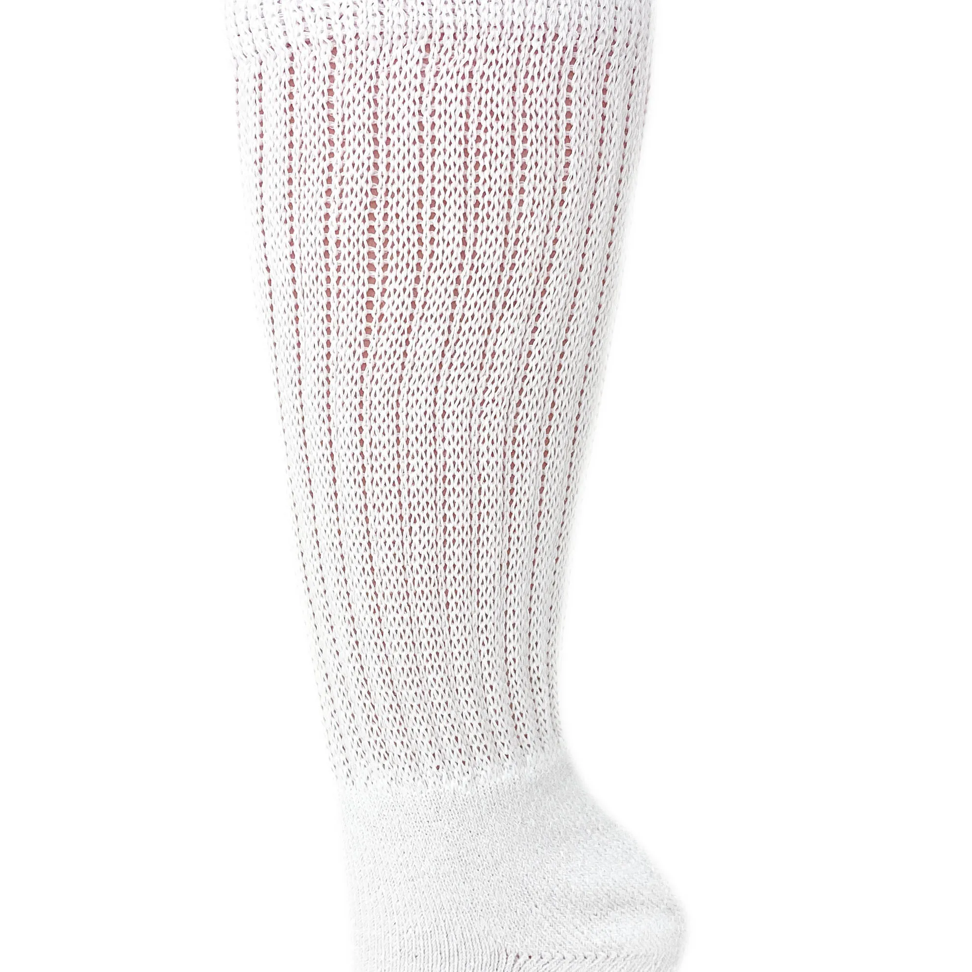 Long Cotton Crew Mid Calf Socks for Women 3 Pairs Shoe Size 5 to 10