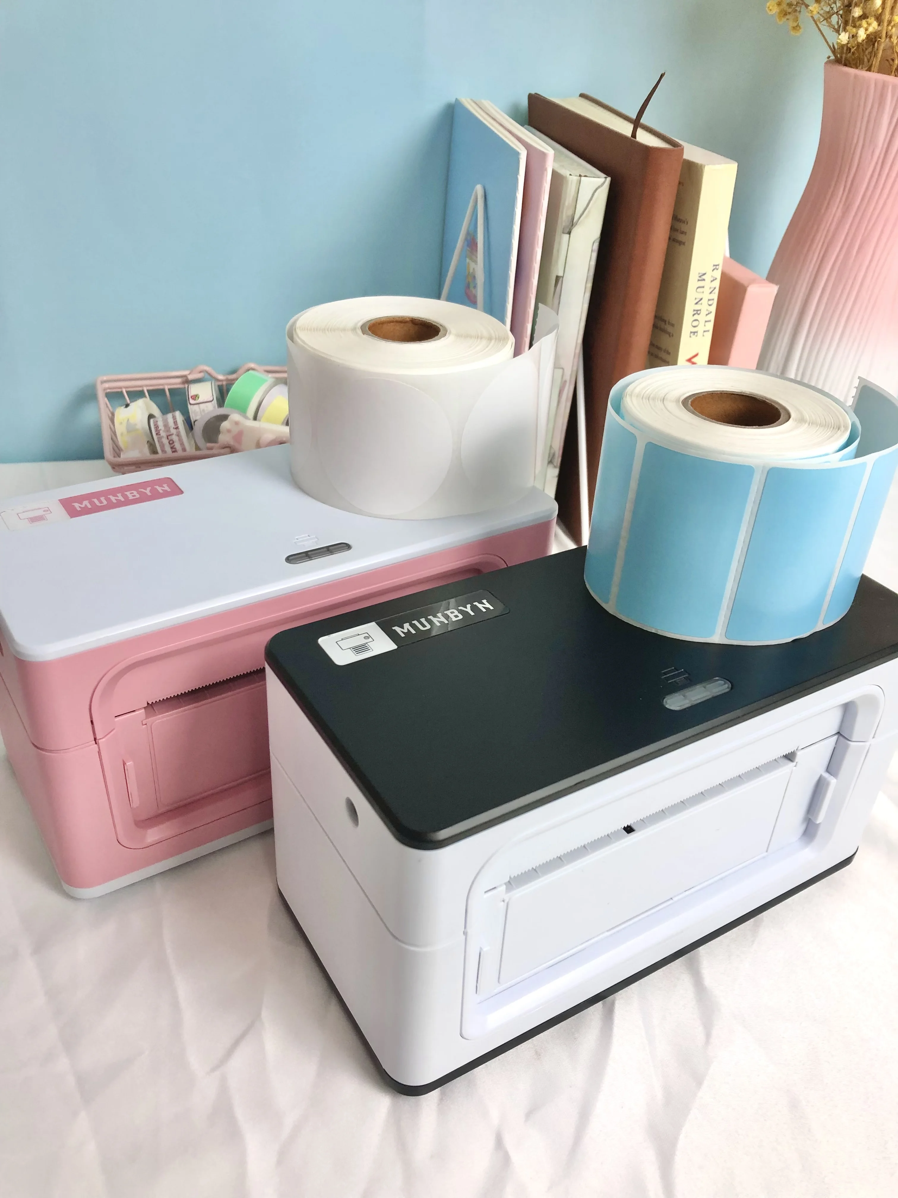 MUNBYN Label Barcode Printer 4 inch 4×6 Label USB Thermal  Paper Printing Shipping Express Lable Printer