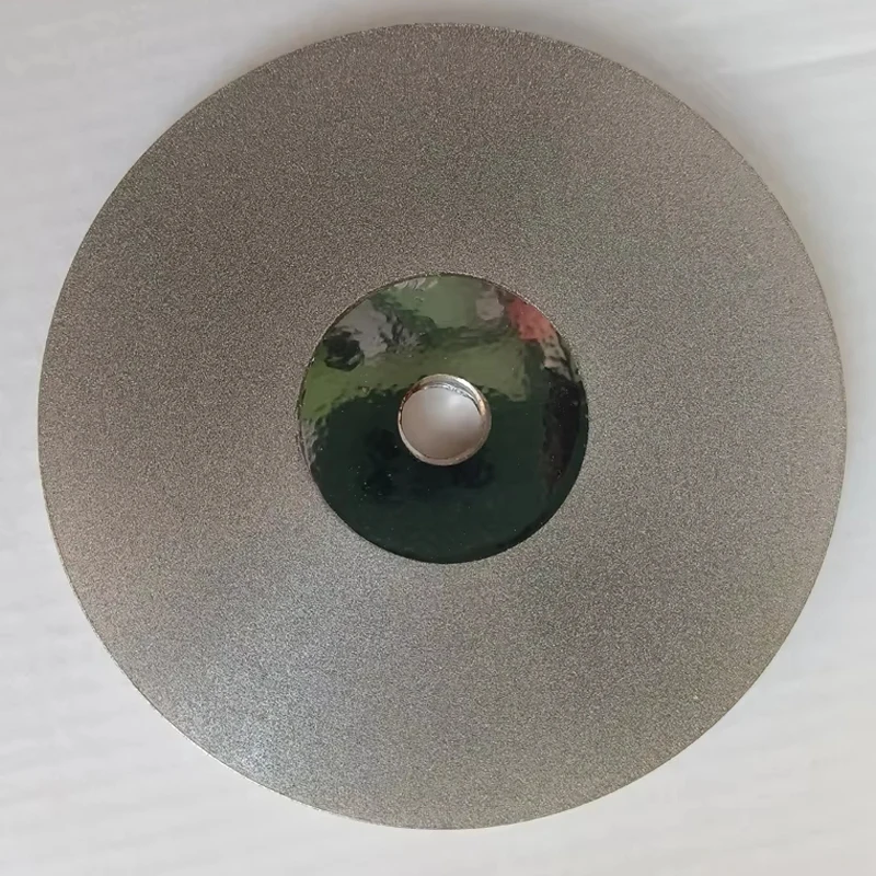 

Алмазный шлифовальный диск, 100 мм, 4 дюйма x 10 мм, двусторонний диск с отверстием, гранильный керамический драгоценный камень, сплав, вращающийся полировальный круг