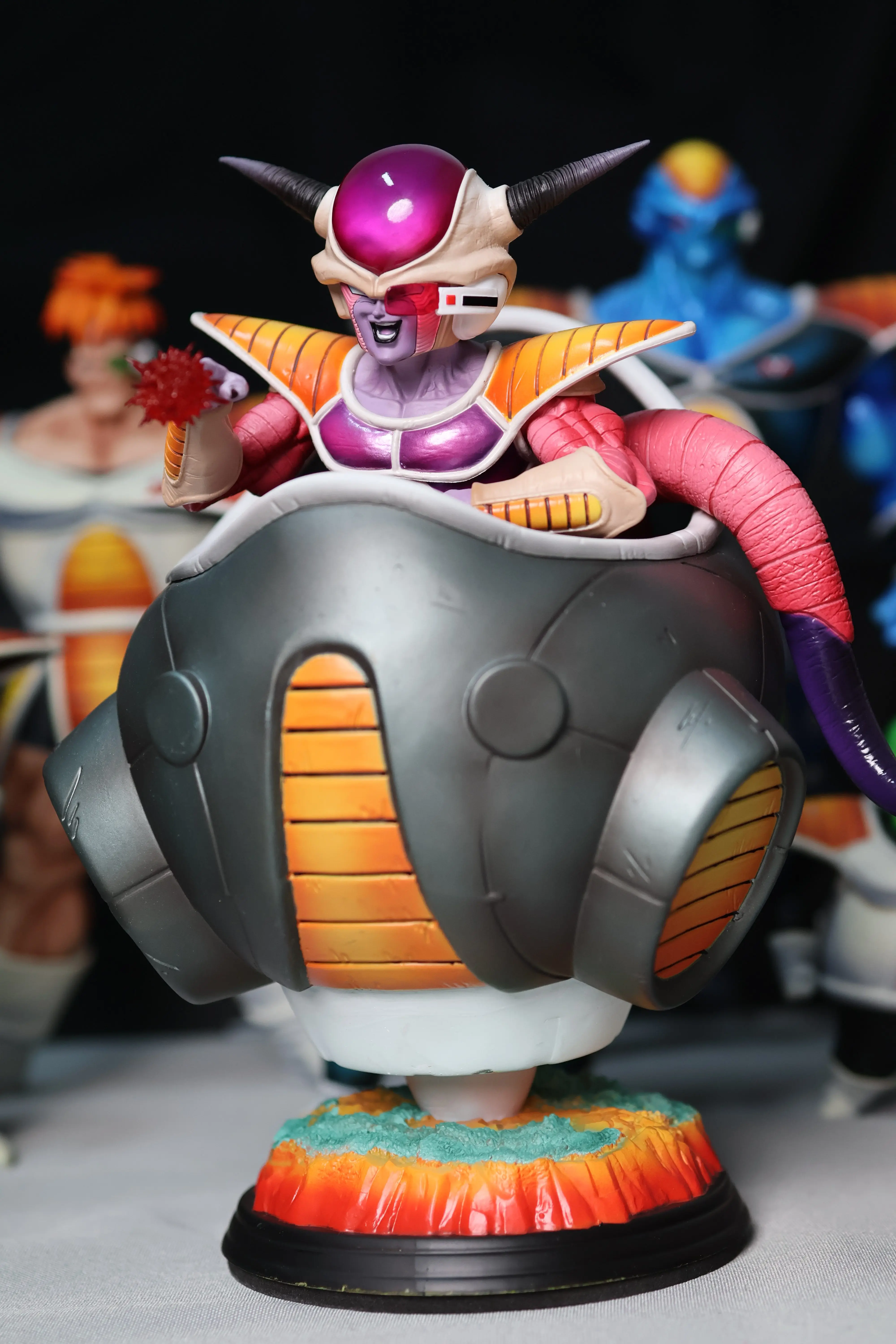 Figura de Acción de PVC de 27 cm de Frieza de Dragon Ball Z, Modelo Coleccionable de Anime, Juguete de Escritorio, Regalos