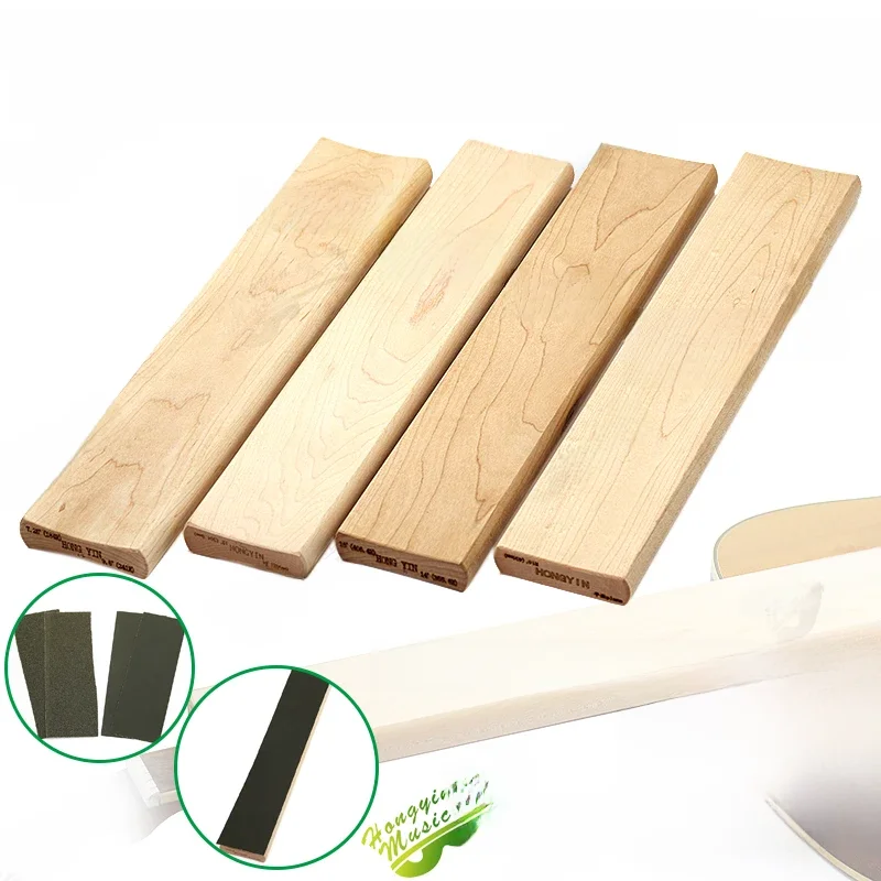 Promień bloki szlifierskie 7.25 i 9.5, 10 i 12, 14 i 16 do gitary basowej poziomowanie podstrunnicy narzędzie lutnicze wydłużenie 40cm * 7.5cm — zdjęcie 2
