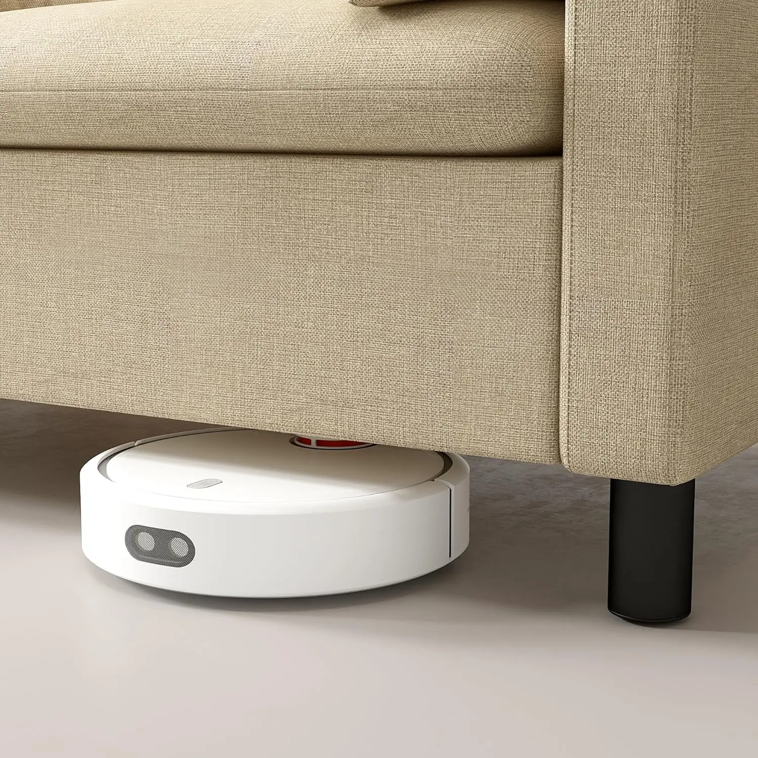 أريكة من الكتان المباشر Mcc لغرفة المعيشة ، أريكة مع مساند للذراعين وأرجل خشبية ، للمكتب ، غرفة النوم ، مقعدين #4