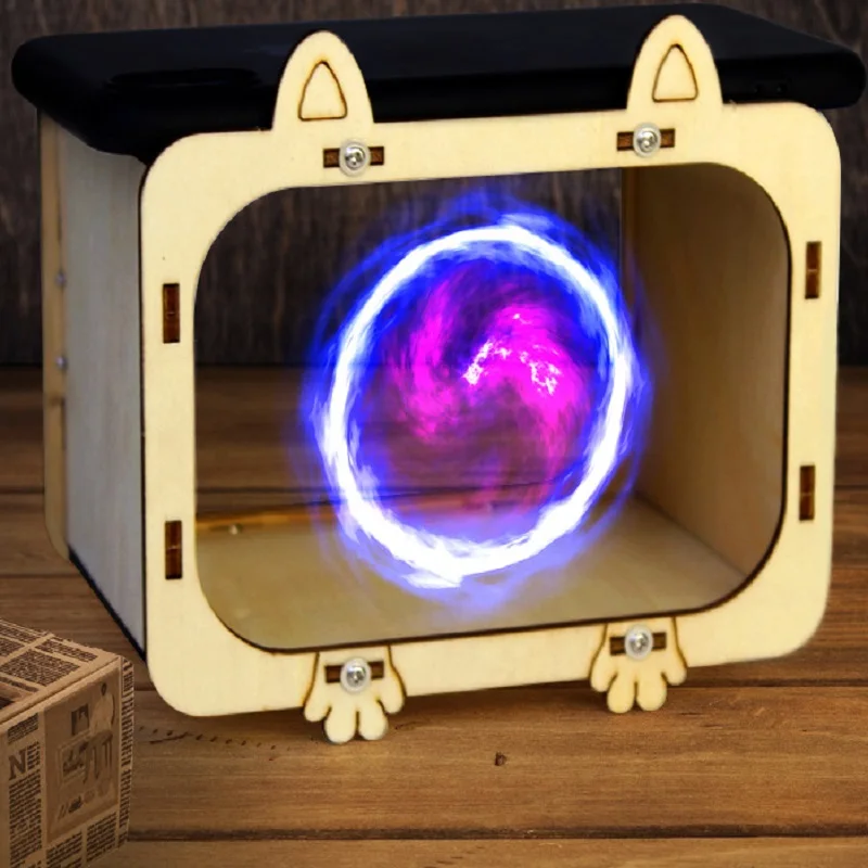 

3D Hologram Projector Kit for Kid Home Science Experiment STEM Toy DIY Educational Holographic Craft for Children School Student