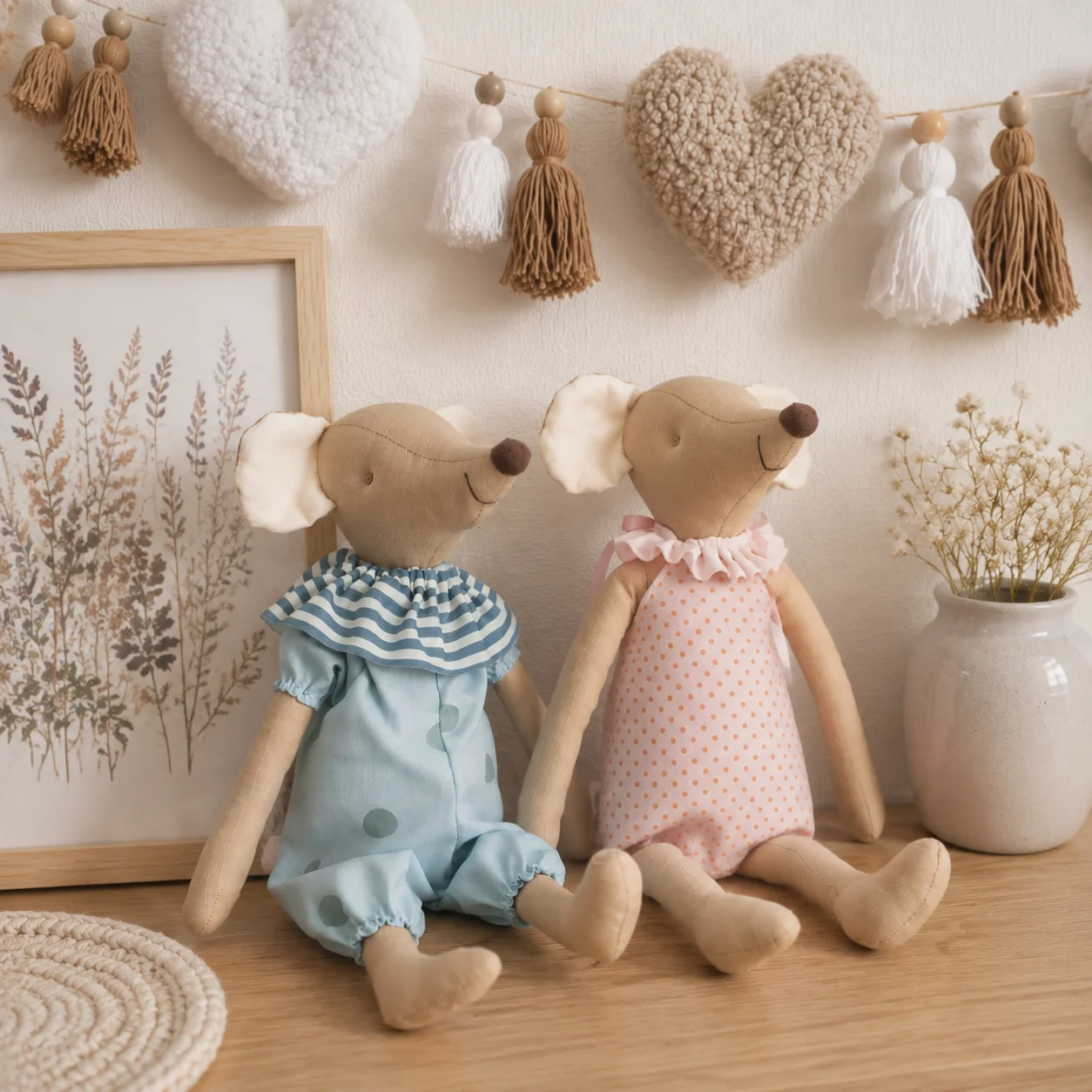 Baby Nursery Outfits - Set di 1 peluche a forma