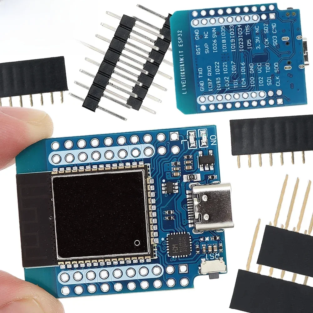 D1 MINI ESP32 WiFi + Bluetooth ESP-32 CH9102 Seriële chip Internet Of Things Development Board - afbeelding 2