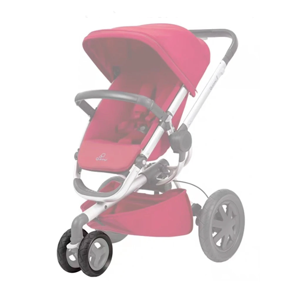 Stroller Wheel Tire For Quinny Buzz Xtra Front Wheel Customized PU Trye Cover Tubeless DIY Replacement Baby Buggy Accessories