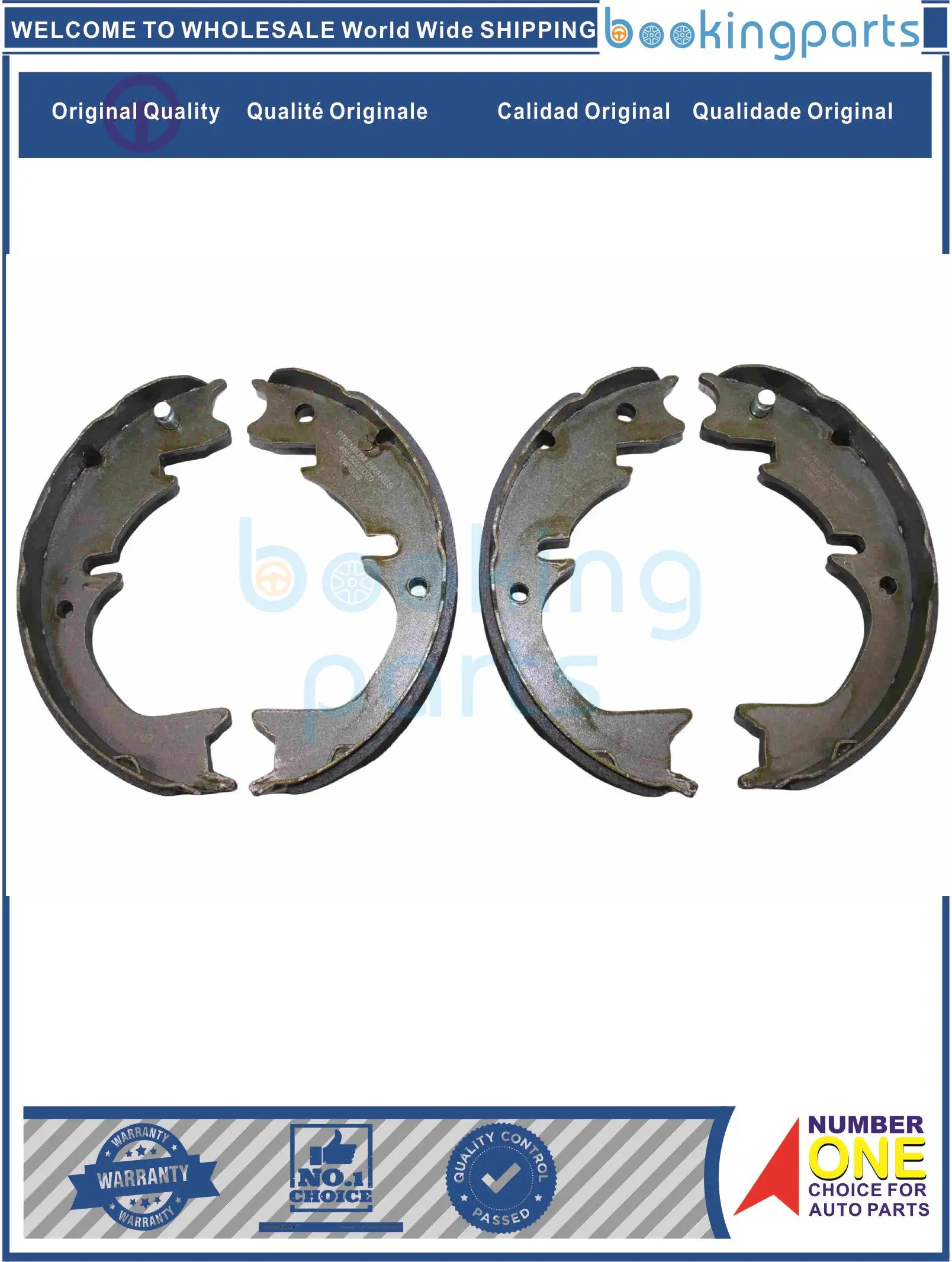 

BKS18389,46590-26020,4659026020,4655026020,46540-26020,4654026020 Brake Shoe For TOYOTA GRANACE HIACE GDH303 19-