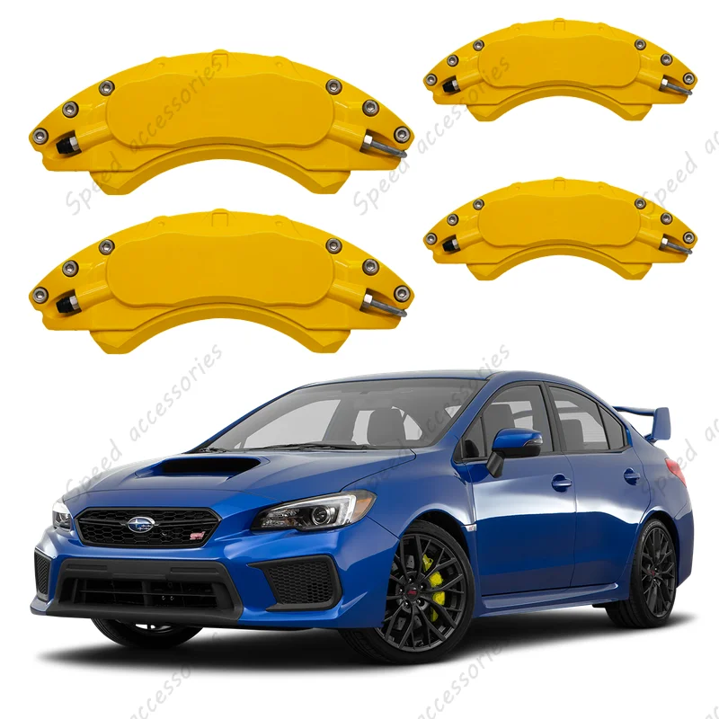 

Aluminum Caliper Covers Exterior Decoration Parts Fit for Subaru BRZ, Impreza, Forester, WRX (2 Front+2 Rear)