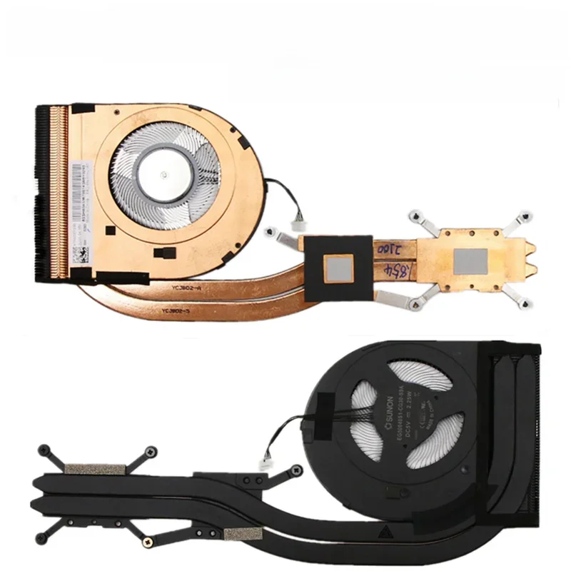 Nowy oryginał do laptopa Lenovo ThinkPad T490 T14 Gen1 P43S P14S CPU wentylator chłodzący Radiator 01 yu187/6/8 5 h40w36700 — zdjęcie produktu 6