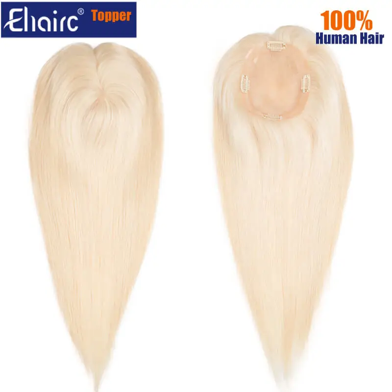 (In stock) 5*6.5inch Mono Topper For Women Premium Wigs For Women 100% Chinese Cuticle Remy Virgin Human Hair Hairpieces