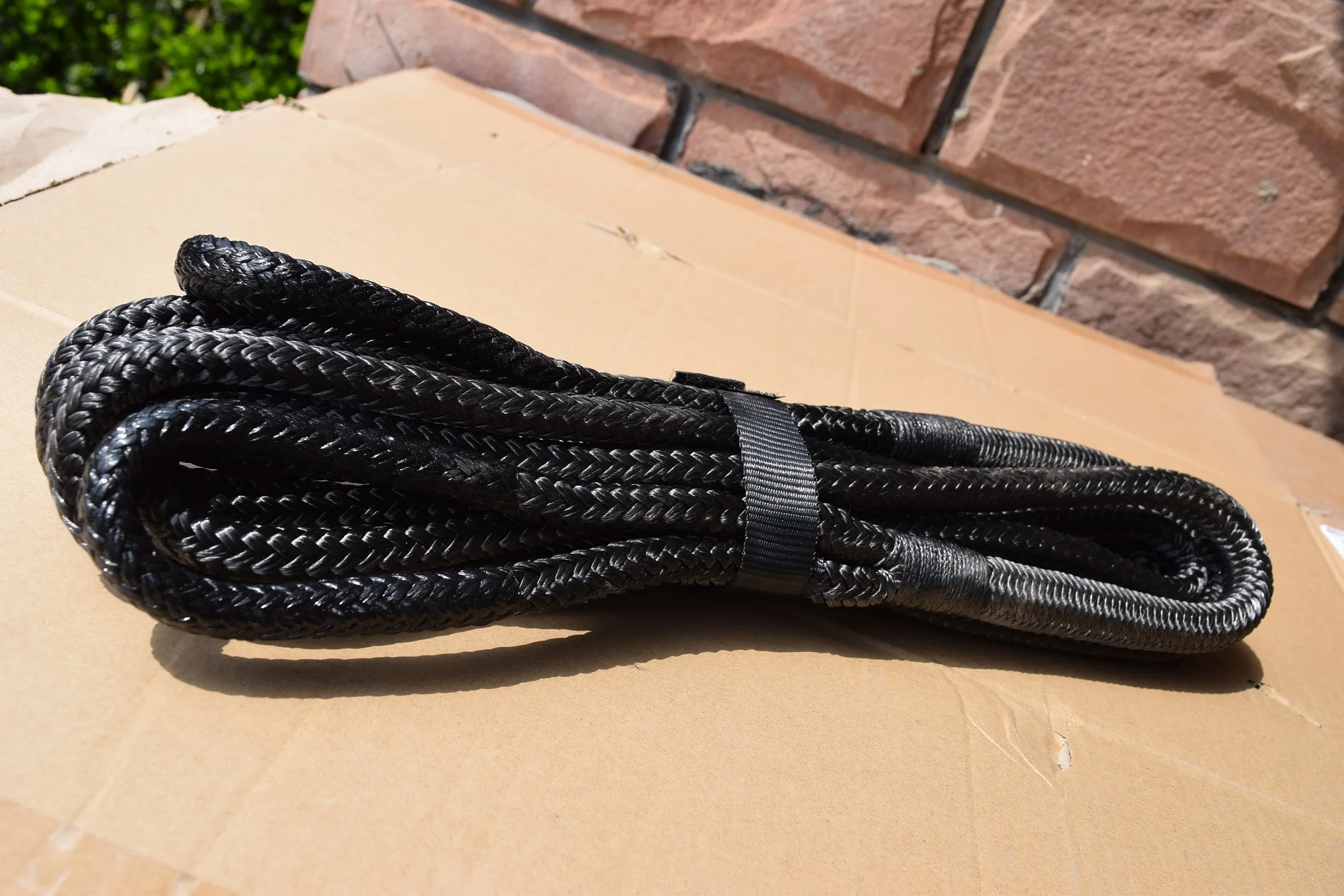 Black12mm*6m Recovery Rope 4x4, Braided Kinetic Energy Rope