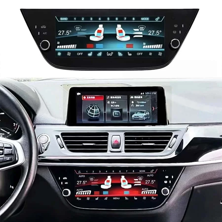 New 8.8'' For BMW 1 Series F20 F21 2016-2022 Digital Climate AC Control Panel Plug And Play No Coding Dual Zone LCD Air Conditio