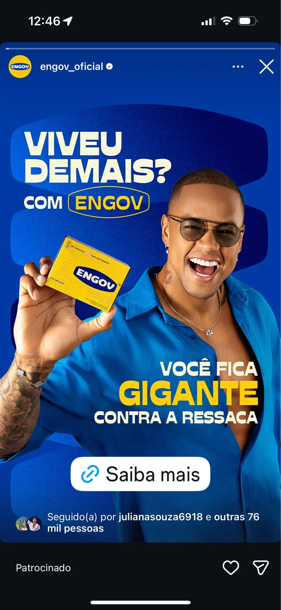 Foto do cliente