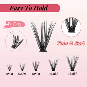 MJ-DIY LASHES EXTENSION KIT, LASH BOND and SEAL, COLLING MAKEUP Tools, Glue Accessories, 200 PCs 12 Main Sales Makeup Kit - №9