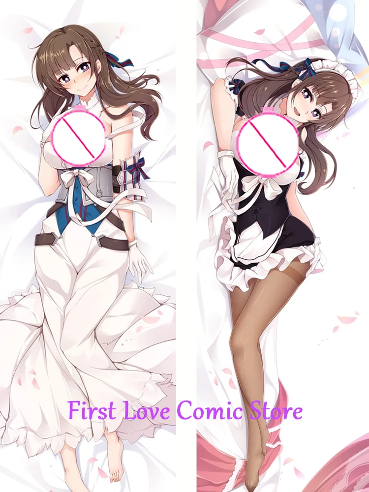 

Подушка Dakimakura в стиле аниме, яркая наволочка для девушек, украшение на Хэллоуин и Рождество, 2023