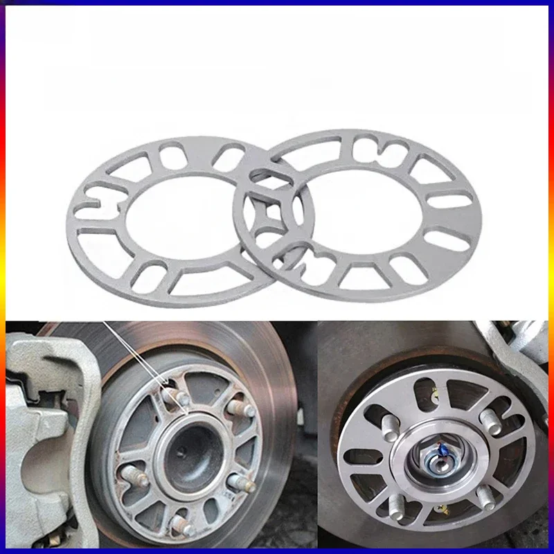 Adaptateur universel d'espacement de pneu de roue de voiture, plaque de cales 4 pièces 4X98 4X100 4X108 4x110 4x112 4x114.3 5x100 5x110 5x112 5x115 5x120