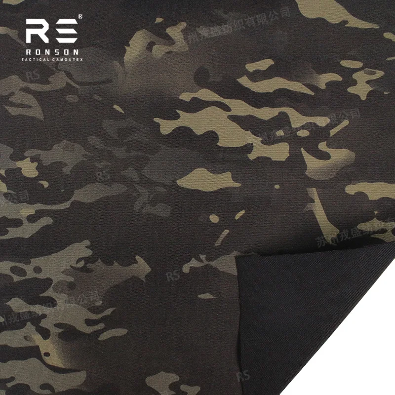 

MCBK Camouflage 500D+1050D Laminated Squadron Tactical Vest Fabric Woven Nylon Cordura Laser Cut Molle System Bags Durable Use