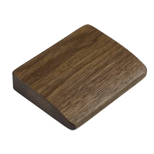 Mini bosque de muñeca de madera portátil móvil de madera sólida de madera de nogal para la mayoría del teclado mecánico Numpad SP64 Teclado dividido 10 mejores ventas de reposo de palma - №3