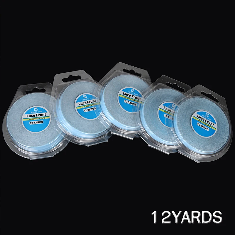 

12 ярдов/рулон ленты для системы волос, двухсторонняя лента Walker, ультрафиксирующая лента для наращивания волос для кружевной передней ленты, водонепроницаемый клей
