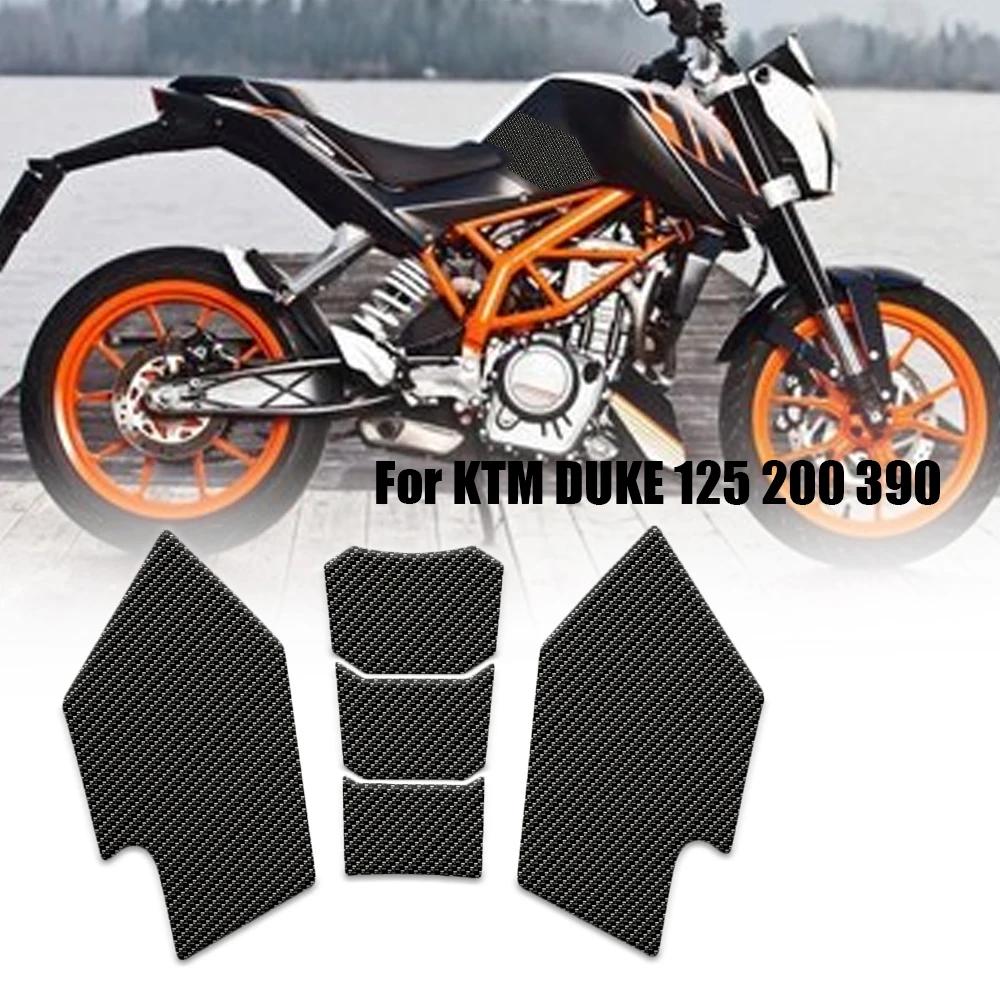 

Противоскользящие наклейки на бак для KTM DUKE 125 200 390 Duke125 Duje200 Duke390 2013-2016