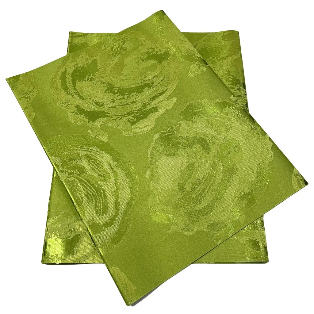 African Sego Headtie 2026 Luxury Gele Ipele Asoebi Soft Hairtie 3D Swiss Head Ties Wraps Nigerian Traditional Turban Scarf 2 Pcs