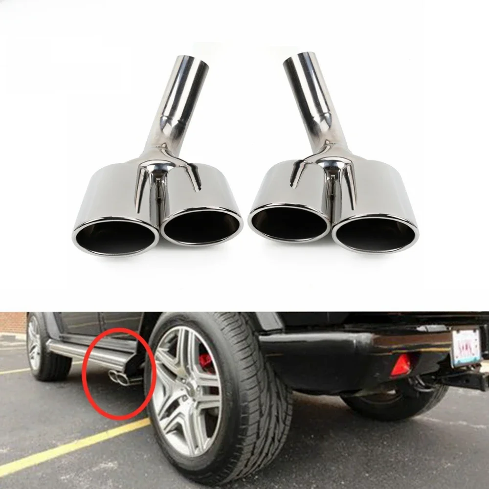 1 para tłumik rury wydechowej do Mercedes-Benz G-Class W463 G500/G63/G550 CR2007 — zdjęcie 2