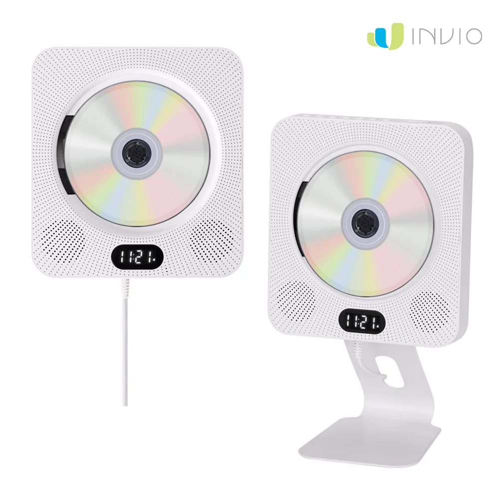 Invio CD Player Wall Hanger Bluetooth Radio WM-02CD