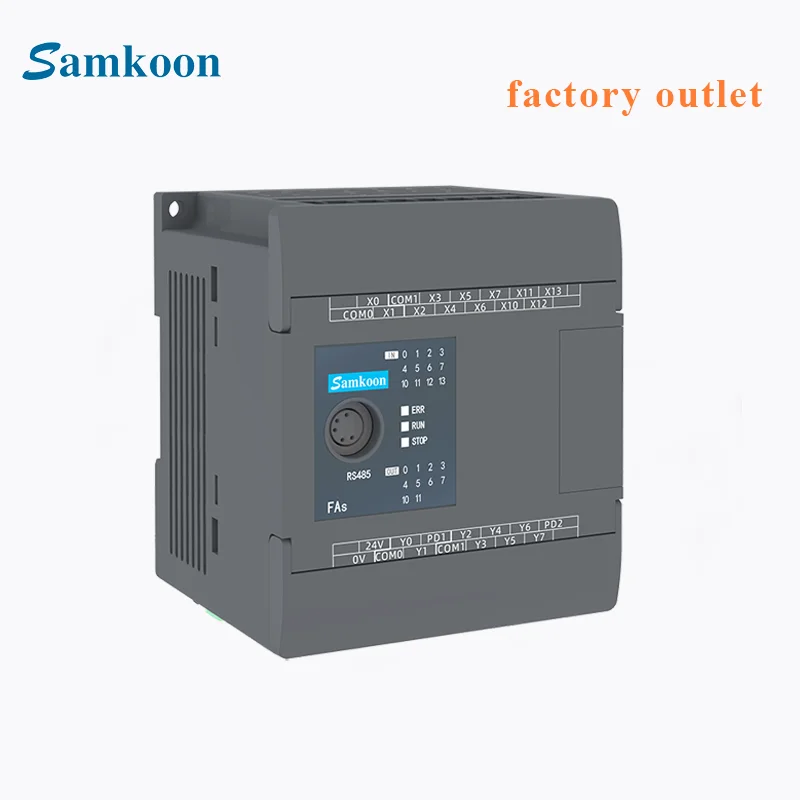 

Samkoon FAs PLC 12DI+8DO Programmable Logic Controller designed for Industrial Automation