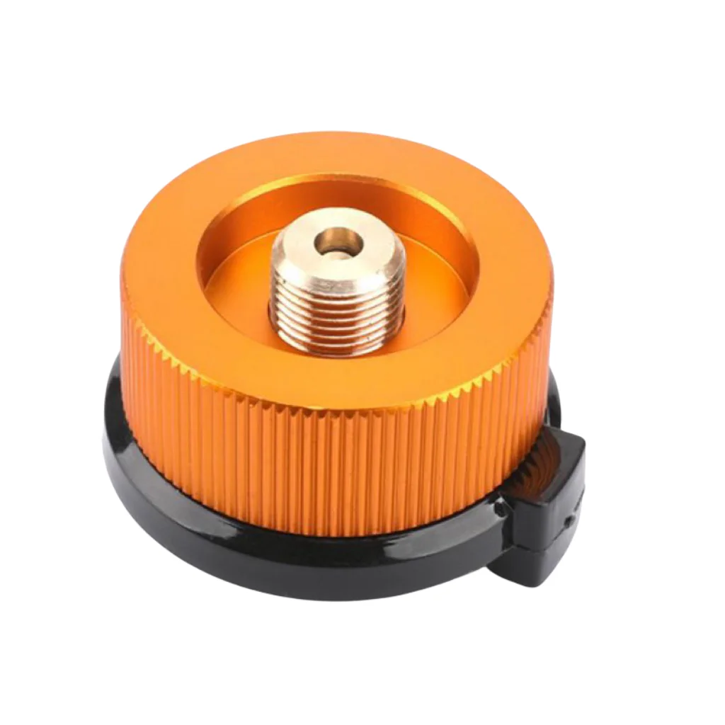 Pandatour في الهواء الطلق موقد للتخييم الموقد محول سبليت نوع محول الفرن موصل خرطوشة الغاز خزان اسطوانة محول مخيم #5