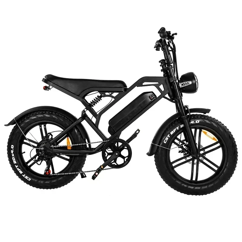 Mountain Bike elétrico com pneu gordo, E-bike, bicicletas elétricas baratas, E-bike, motocicletas, preço de armazém, V20, 1000W, 2025