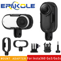 For Insta360 Go 3 3S Accessories Adapter Protective Frame for Insta360 Go3 / GO3S Mount Adapter Bracket Stabilizer Expansion