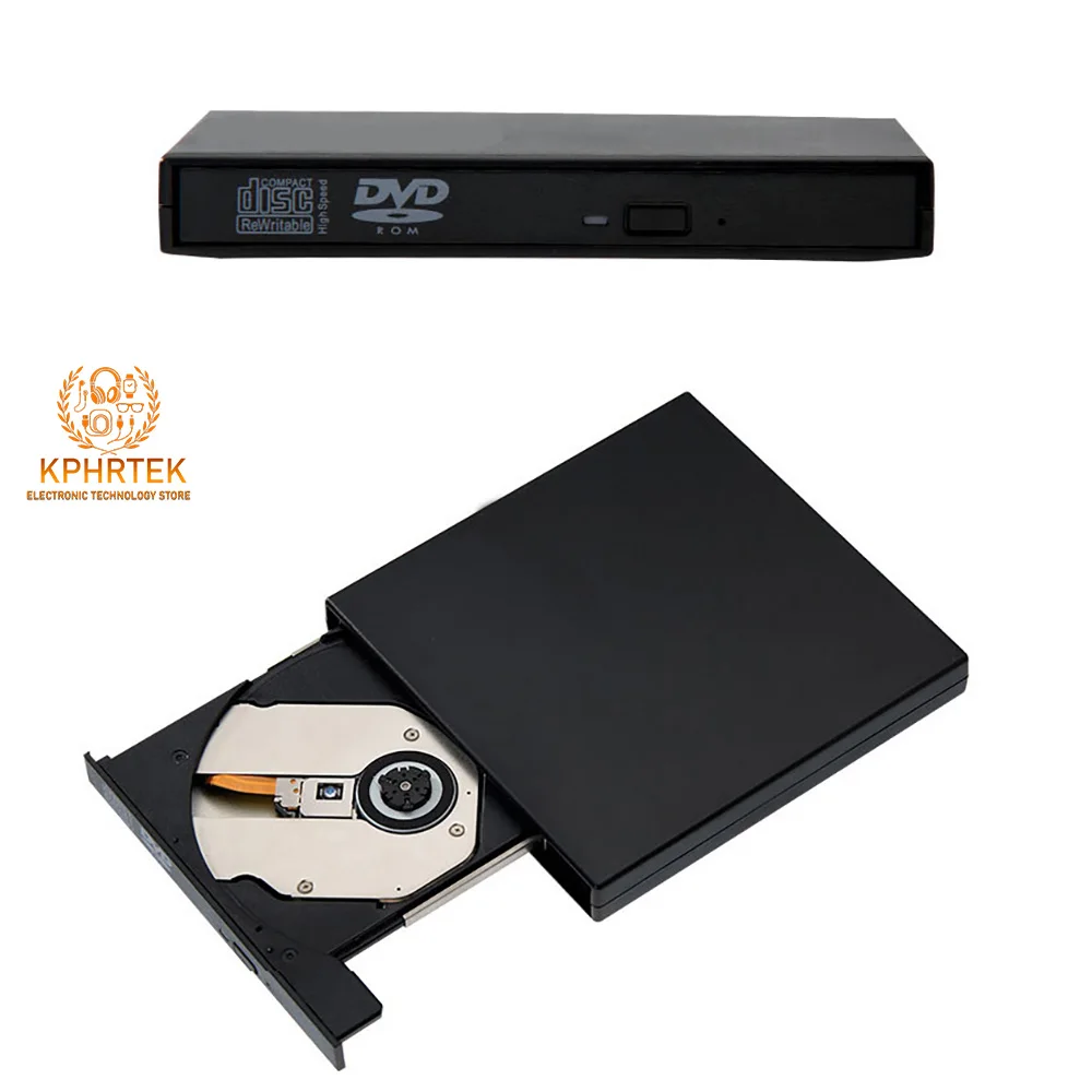 50 PCs Spot external USB optical drive CD burner DVD disc player notebook external computer mobile optical drive