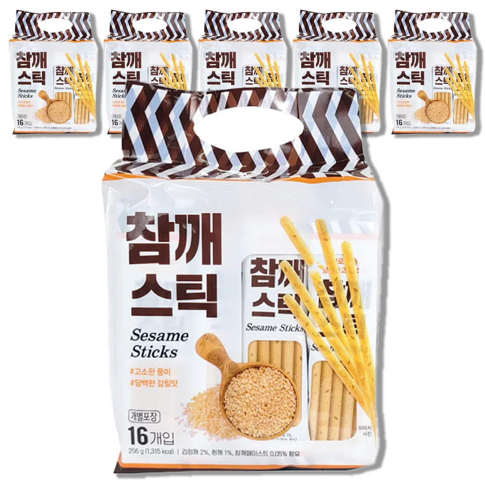 5 Kizwell Sesame Sticks 256gX