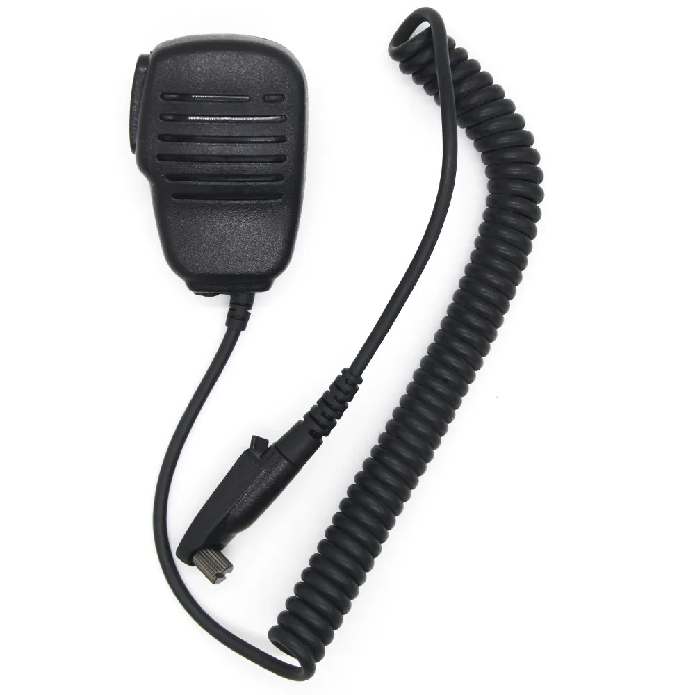 

Stone Mi Hand Mi Microphone PTT Hand Mike Standard Walkie-Talkie Speaker Microphone for GP328Plus GP344 GP388 Plus GP366R Radio