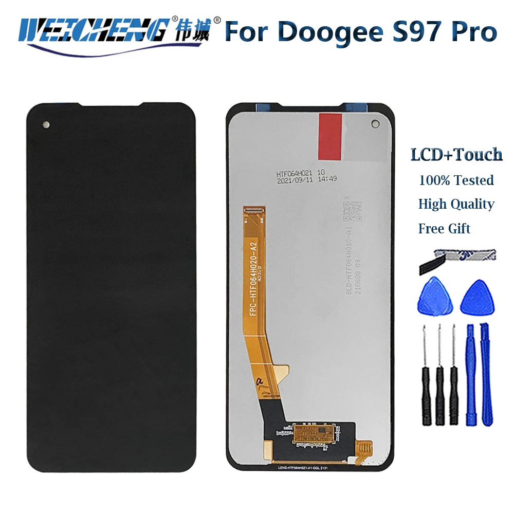 For Doogee S97 Pro LCD Display and Touch Screen Digitizer Assembly Repair Parts LCD For Doogee S97 Pro LCD Display S97Pro