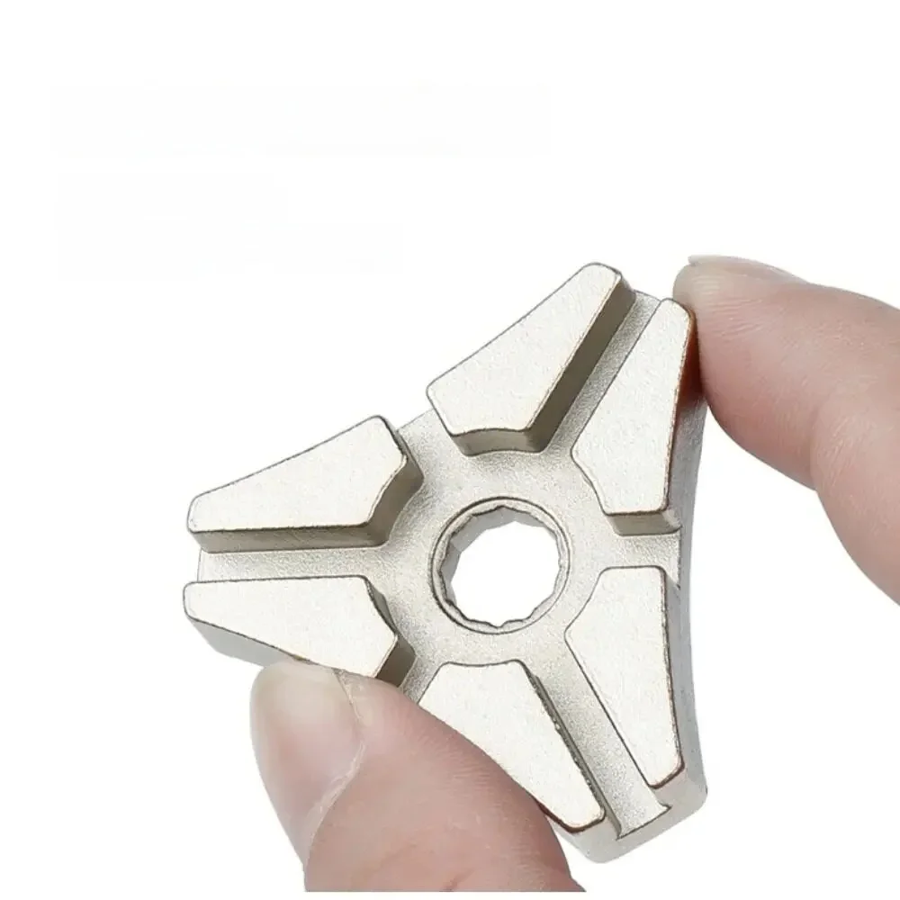 AliExpress 3.23/3.3/3.45mm Triangular 6 Port Spoke Carbon Steel Silver Bicycle Repair Tool Wheel Repair Adjuster Bicycle Wire Wrench Rim