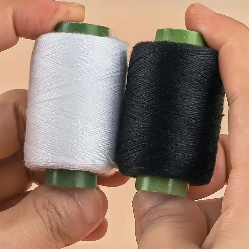 1 Set Durable Black/White Sewing Threads  Assorted Hand Sewing Needles Embroidery Mending Accessories Sewing Crafts