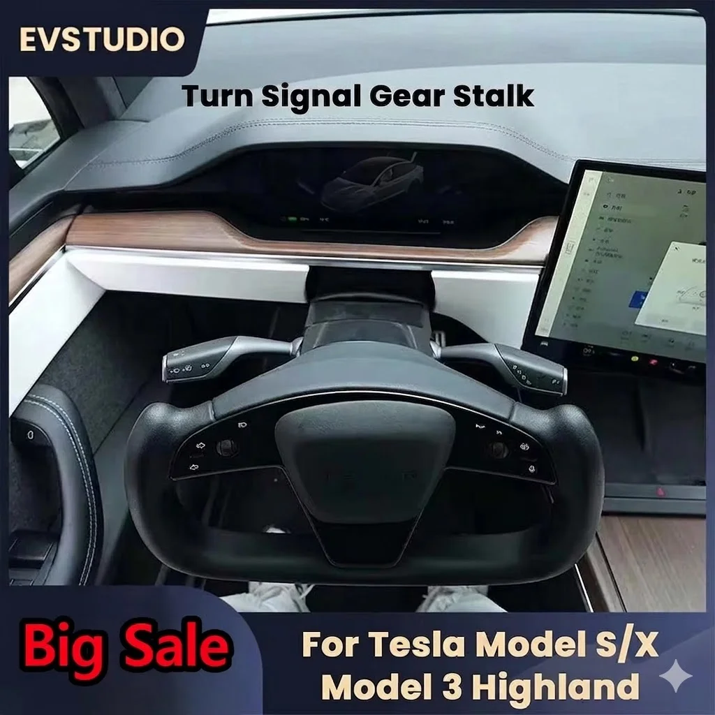 

Для Tesla Model 3 Highland рычаг переключения передач, поворотные стойки, рычаг сигнала, ручка стеклоочистителя для модели S/X, физический захват переключения передач, автомобильные аксессуары