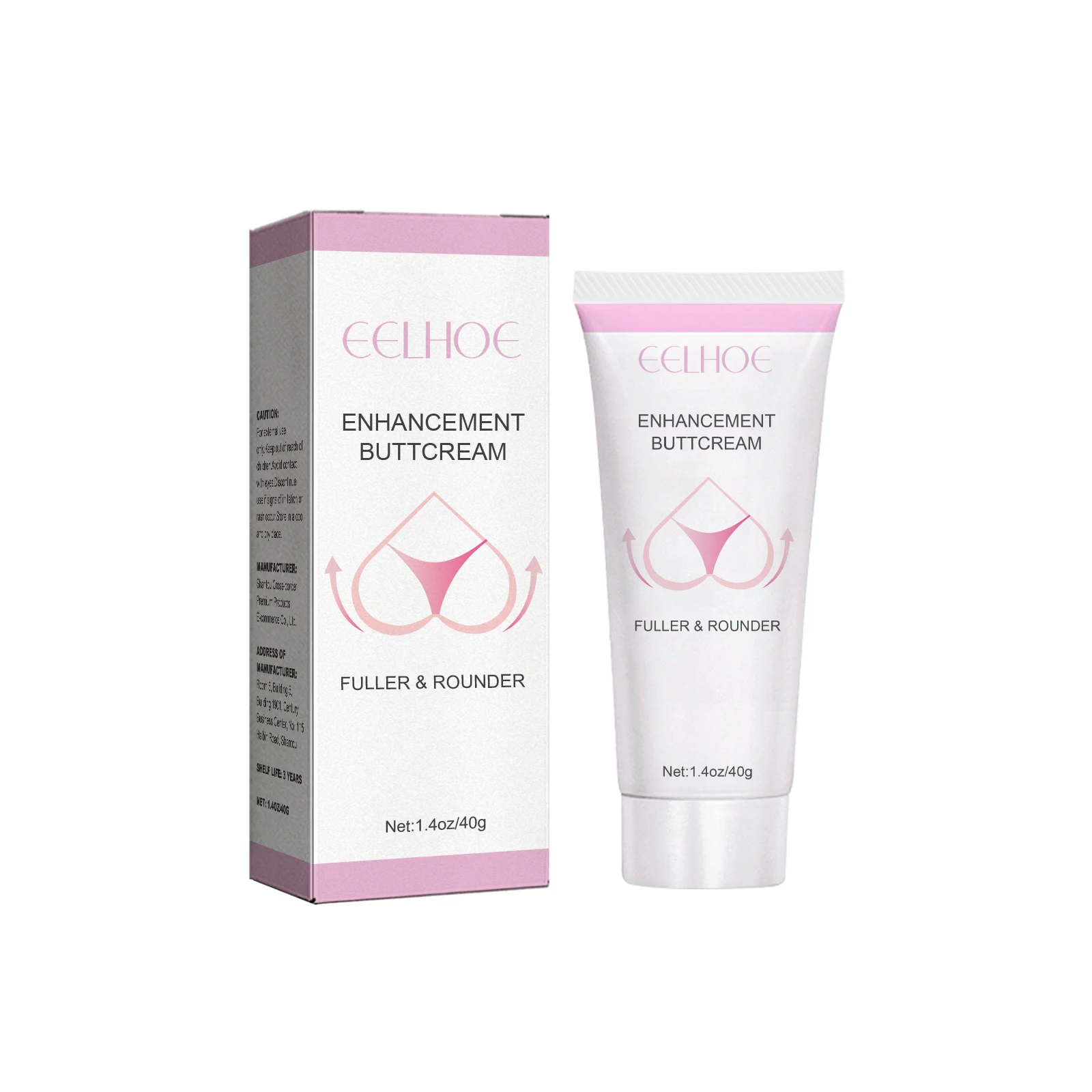 Eelhoe Butt Volumizing Cream Butt Lift Firming And Volumizing Fake Crotch Width Lift Peach Butt Lift Cream