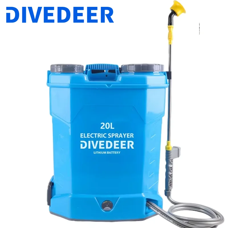 

DIVEDEER 20L Electric Sprayer Agricultural Blower Pesticide Dispenser Garden Irrigation Sprayer Rechargeable Lithium Battery