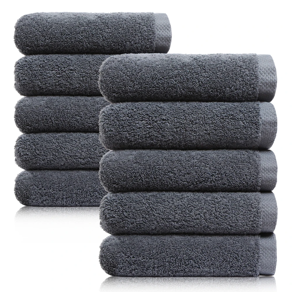 Cotton Living 40 can 200g 100% hotel towel, 5 sheets/10 sheets of blue, shower towel, soft towel Hotel Bathroom Shower Towels