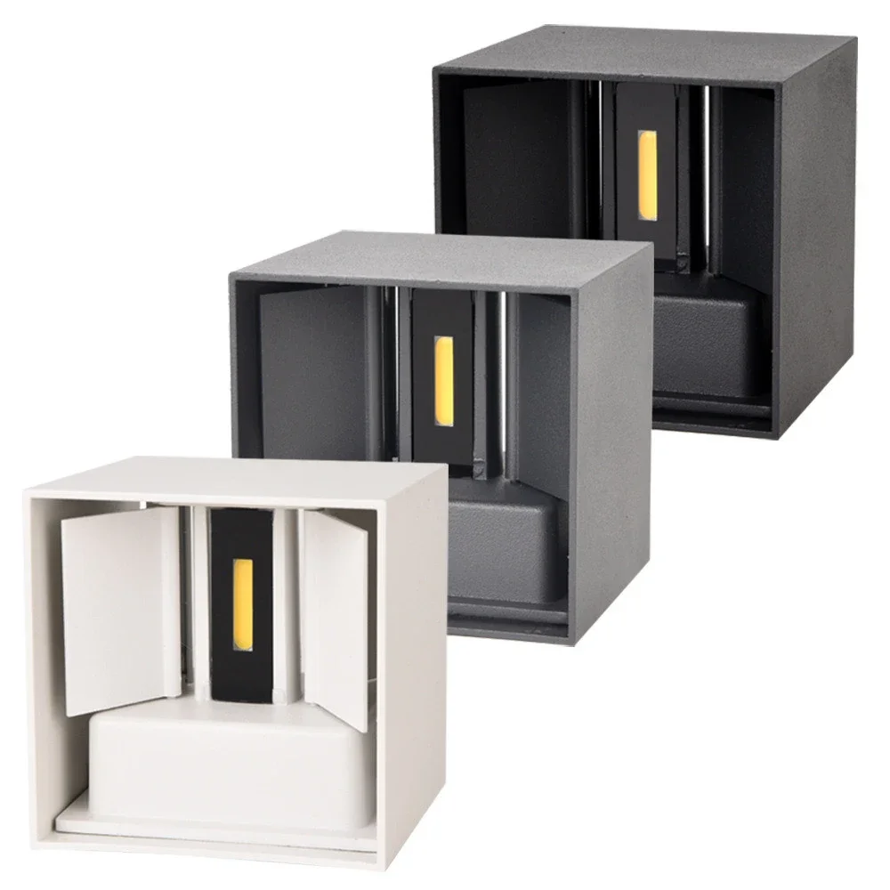 IP65 LED Waterdichte Wandlampen 12W Binnen Buiten Verstelbare Wandlamp Binnenplaats Veranda Woonkamer Gang Slaapkamer Wandkandelaar - afbeelding 2